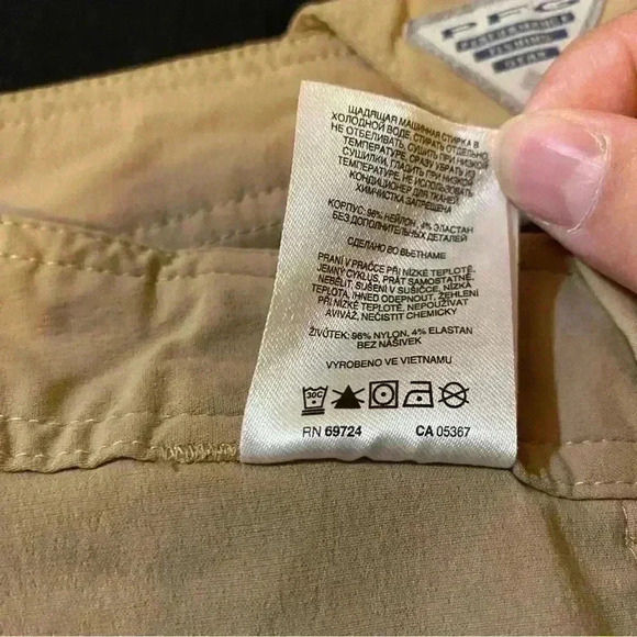 Columbia Women Jeans Pants Khaki/light tan Color Pockets Straight Legs 6 - Picture 14 of 16